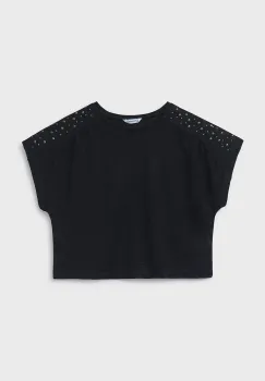 Mayoral tricou copii culoarea negru, 6023 imagine