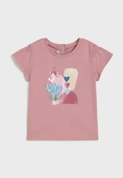Mayoral tricou copii culoarea roz, 1049 imagine
