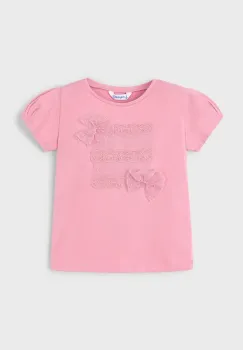 Mayoral tricou copii culoarea roz, 3001 imagine