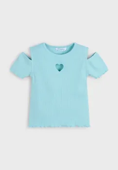 Mayoral tricou copii culoarea turcoaz, 3005 imagine