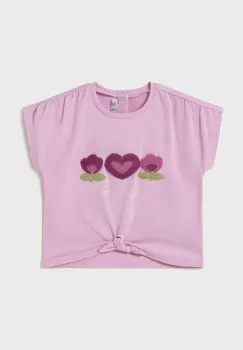 Mayoral tricou copii culoarea violet, 1046 imagine