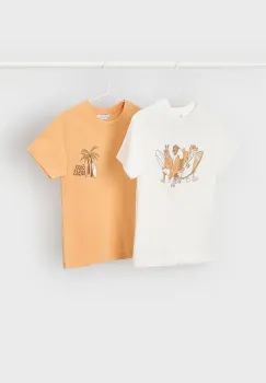 Mayoral tricou de bumbac pentru copii 2-pack imagine