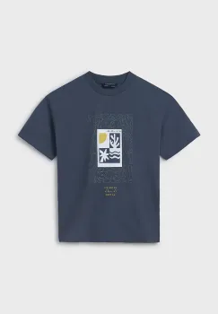 Mayoral tricou de bumbac pentru copii cu imprimeu, 6005 imagine