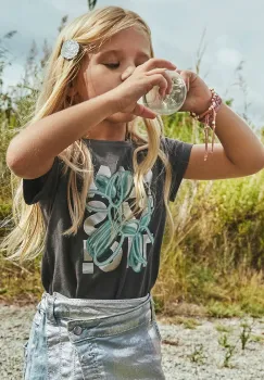 Mayoral tricou de bumbac pentru copii culoarea gri, 3056 imagine