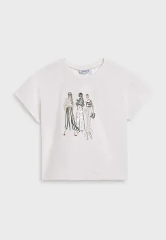Mayoral tricou de bumbac pentru copii culoarea gri, 6030 imagine