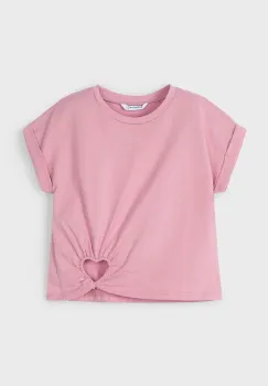 Mayoral tricou de bumbac pentru copii culoarea roz, 3006 imagine