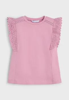 Mayoral tricou de bumbac pentru copii culoarea roz, 3010 imagine