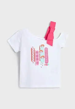 Mayoral tricou de bumbac pentru copii culoarea roz, 3011 imagine