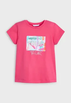 Mayoral tricou de bumbac pentru copii culoarea roz, 3014 imagine