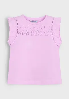Mayoral tricou de bumbac pentru copii culoarea roz, 3020 imagine