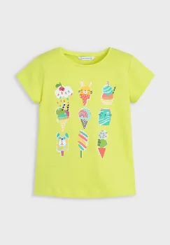 Mayoral tricou de bumbac pentru copii culoarea verde, 3014 imagine