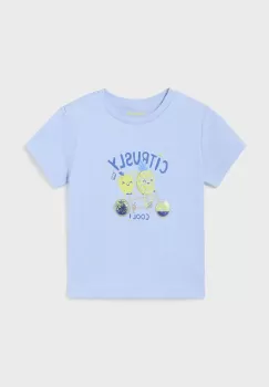 Mayoral tricou din bumbac pentru bebelusi cu imprimeu imagine