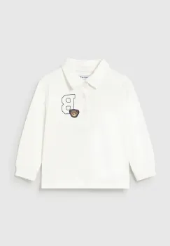 Mayoral tricou polo culoarea alb, 2101 imagine