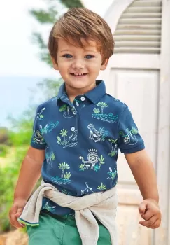 Mayoral tricouri polo din bumbac pentru bebelusi modelator imagine