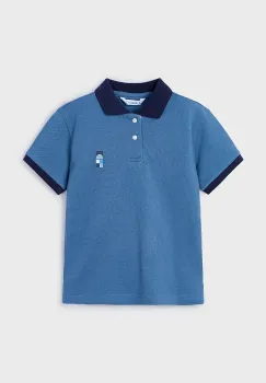 Mayoral tricouri polo din bumbac pentru copii cu imprimeu, 3106 imagine