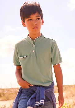 Mayoral tricouri polo din bumbac pentru copii imagine