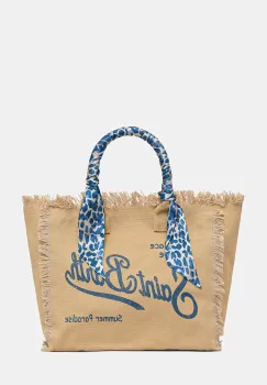 MC2 Saint Barth geanta shopper pentru femei din bumbac imagine
