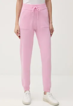 MC2 Saint Barth pantaloni de trening culoarea roz, uni, GREN002 imagine