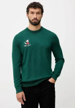 MC2 Saint Barth pulover din amestec de lana culoarea verde, light, HER0024 imagine