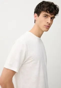 MC2 Saint Barth tricou de in barbati, culoarea bej, neted, ECS0003 imagine