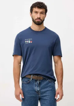 MC2 Saint Barth tricou din bumbac culoarea roz, cu imprimeu imagine