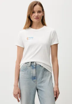 MC2 Saint Barth tricou din bumbac culoarea turcoaz, EMI0002 imagine