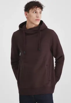 Medicine bluza barbati, culoarea bordo, cu gluga imagine