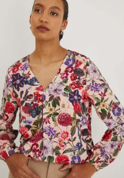 Medicine bluza femei, culoarea bej, modelator imagine
