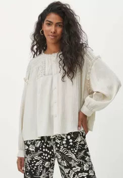 Medicine bluza femei, culoarea bej, neted imagine