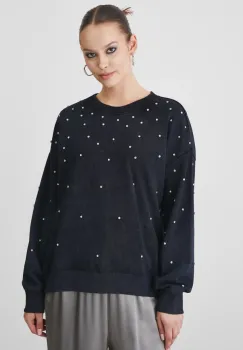 Medicine bluza femei, culoarea gri, cu imprimeu imagine