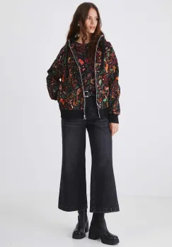 Medicine bluza femei, culoarea negru, cu gluga, modelator imagine