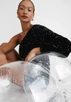 Medicine bluza femei, culoarea negru, cu imprimeu imagine