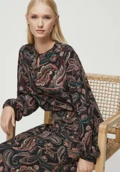 Medicine bluza femei, culoarea negru, modelator imagine