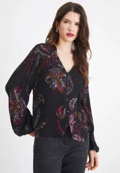 Medicine bluza femei, culoarea negru, modelator imagine