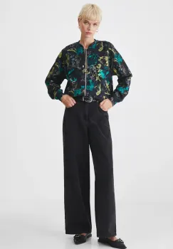 Medicine bluza femei, culoarea negru, modelator imagine