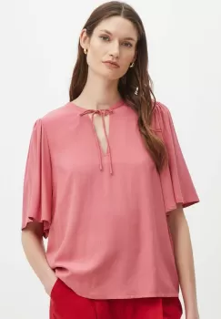 Medicine bluza femei, culoarea roz, neted imagine