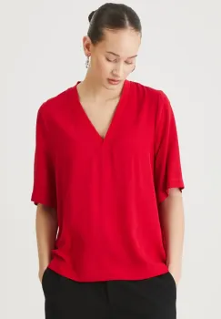 Medicine bluza femei, culoarea roz, neted imagine