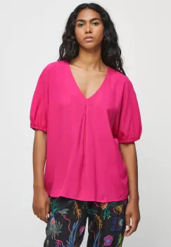 Medicine bluza femei, culoarea roz, neted imagine