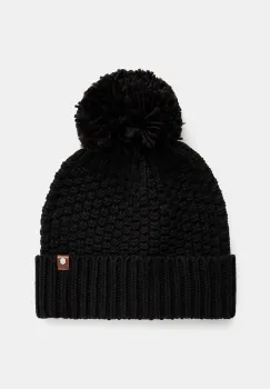 Medicine caciula barbati, culoarea negru, din tricot gros imagine