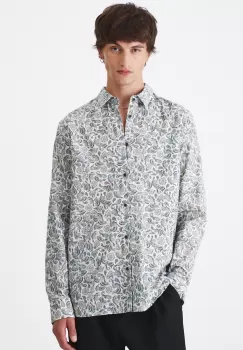 Medicine camasa barbati, cu guler clasic, slim imagine