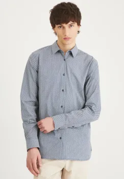 Medicine camasa barbati, cu guler clasic, slim imagine