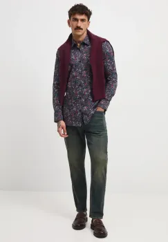 Medicine camasa cu guler clasic, regular imagine