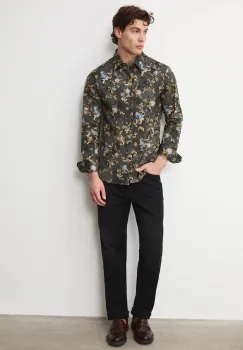 Medicine camasa cu guler clasic, slim imagine