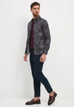 Medicine camasa cu guler clasic, slim imagine