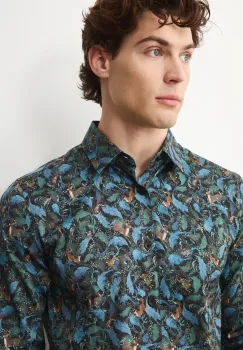 Medicine camasa cu guler clasic, slim imagine