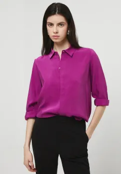 Medicine camasa culoarea violet imagine
