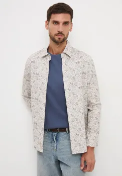 Medicine camasa din bumbac cu guler clasic, regular imagine