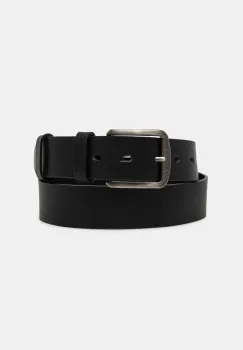 Medicine curea de piele barbati, culoarea negru imagine