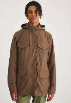 Medicine geaca barbati, culoarea bej, de tranzitie imagine