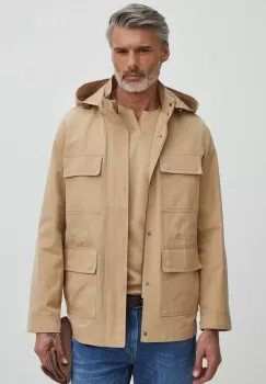 Medicine geaca barbati, culoarea bej, de tranzitie imagine
